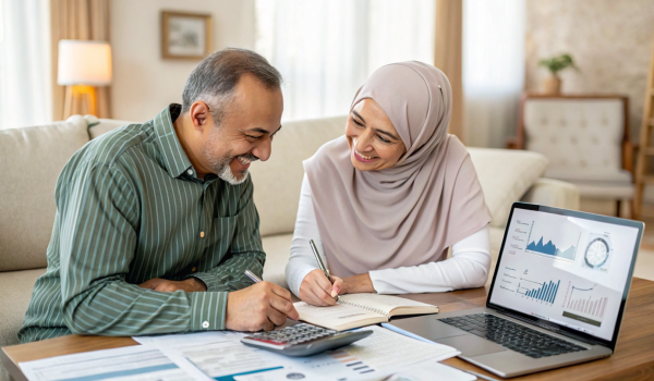 a-arabian-middle-aged-couple-sits-at-a-table-in-th