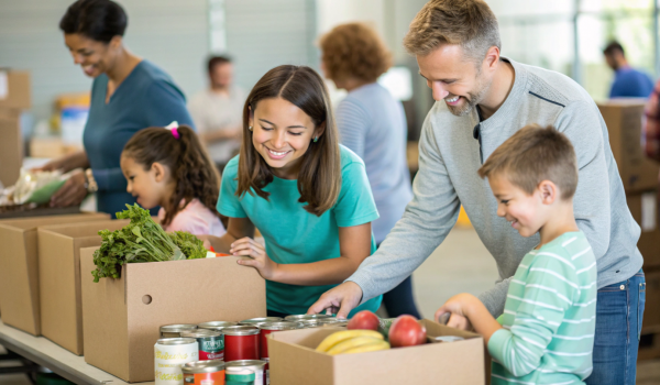 a-family-volunteering-at-a-local-food-drive--kids-