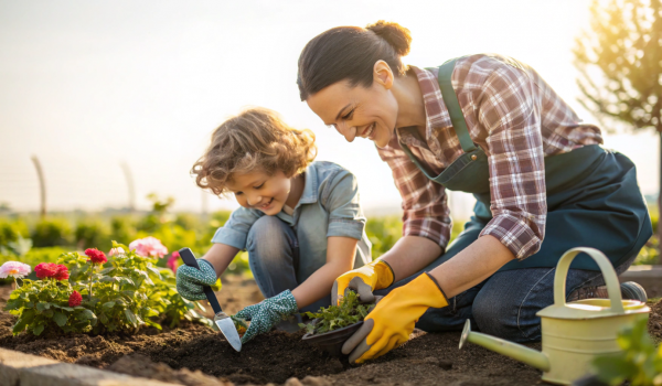 a-parent-and-child-gardening-together--planting-fl