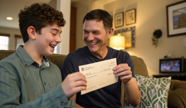 a-teen-getting-their-first-paycheck-envelope-and-s