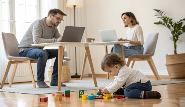 parents-working-side-by-side-on-laptops-while-thei
